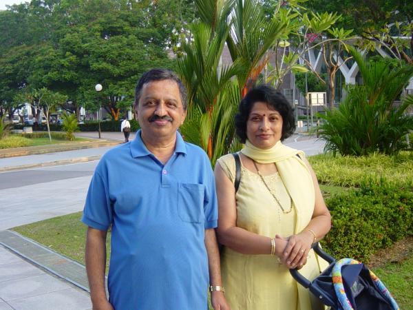 Nagesh Pai and Padmaja Pai